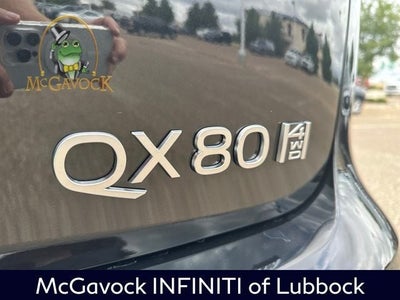 2025 INFINITI QX80 SENSORY