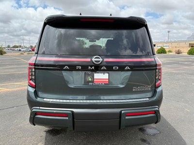 2026 Nissan Armada Platinum Reserve