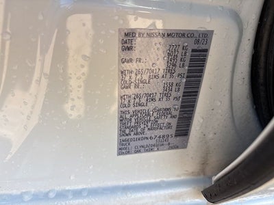 2023 Nissan Frontier PRO-4X