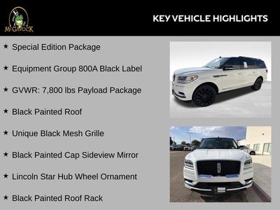 2021 Lincoln Navigator L Black Label